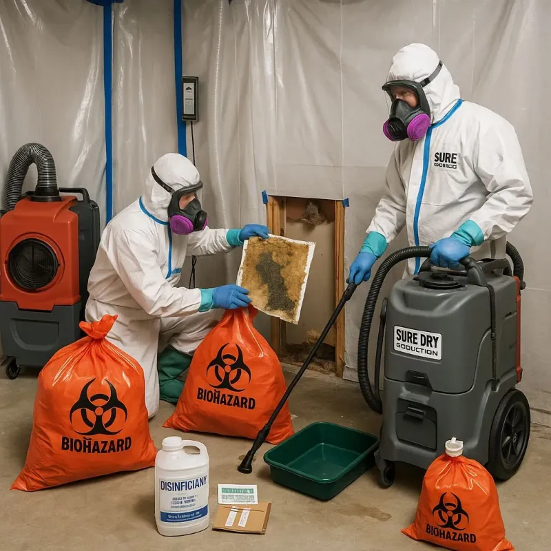 Contaminated Water Handling Protocols process in Latta, SC
